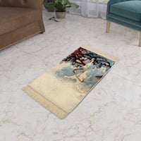 سجادة صلاه صفاء - كريمي ملون .