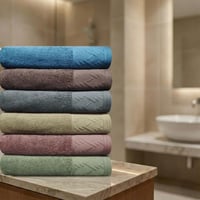 منشفة قطن - ريكارو - مقاس كبير - 160*80 - متعدد ال...