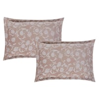 مفرش شتوي مزدوج مخمل فرو 6 قطع - اورنيلا - بيج غام...