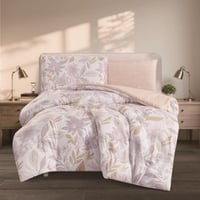 مفرش صيفي مفرد ونص 4 قطع - تيانا - اوف وايت - بيج...