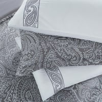 مفرش صيفي فاخر مزدوج جاكار مطرز 12 قطعة – لوتشيني...