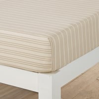 مفرش صيفي مفرد ونص 4 قطع - ليتشي - رمادي - بيج