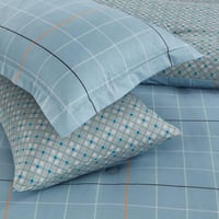 مفرش صيفي مفرد ونص 4 قطع - اليساندرا - تركوازي