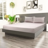 شرشف قطن مزدوج 3 قطع - بيج