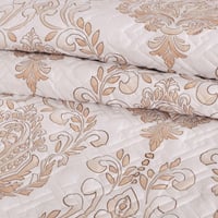 مفرش صيفي مفرد ونص حشوة مضغوطه 4 قطع - افروديت - ك...