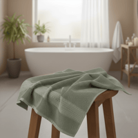 منشفة قطن - سولافين - مقاس كبير - 100*200 - اخضر