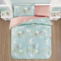 مفرش صيفي مفرد ونص 4 قطع - اليساندرا - تركوازي - و...