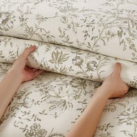 مفرش قطن صيفي مفرد ونص ٤ قطع - فاليريا -كريمي - زي...