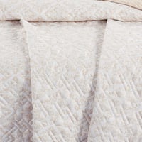 مفرش صيفي مزدوج حشوة مضغوطه 6 قطع - لونيا - سكري -...