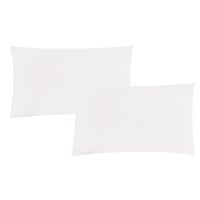 مفرش صيفي مزدوج جاكار 7 قطع - بيوني - أبيض