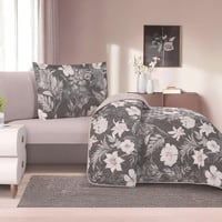 مفرش صيفي مفرد ونص حشوة مضغوطه 4 قطع - افروديت - ر...