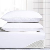 طقم شرشف صيفي مقاس كوين ٣ قطع - كاتاليا - ابيض