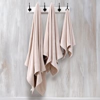 منشفة كورال فليس - إشيل - مقاس كبير - 90*180 - بيج...