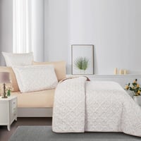 مفرش صيفي مزدوج حشوة مضغوطه 6 قطع - لونيا - سكري -...