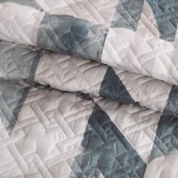 مفرش صيفي مفرد ونص حشوة مضغوطه 4 قطع - افروديت - ر...