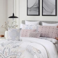 مفرش صيفي مزدوج 10 قطع - ريفيرا - أبيض