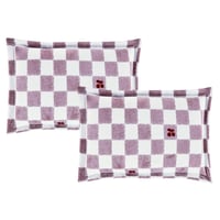 مفرش شتوي مخمل مفرد ونص 4 قطع - تالورا - أبيض - بن...