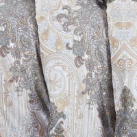 مفرش صيفي مفرد ونص وجهين 4 قطع - سيلون - كريمي - ب...