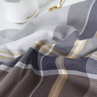 مفرش صيفي مفرد ونص 4 قطع - ليتشي - رمادي - كحلي -...