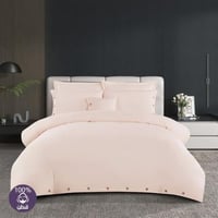 مفرش فندقي قطن عالي النعومة مزدوج 300 غرزه - 8 قطع...