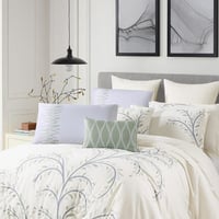 مفرش صيفي مزدوج 10 قطع - ريفيرا - سكري غامق