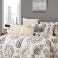 مفرش صيفي مزدوج من قماش التنسيل 8 قطع - ايليثيا -ك...