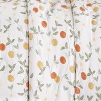 مفرش قطن صيفي مفرد ونص 4 قطع - روفيلا- سكري - اخضر