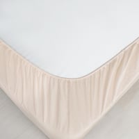 طقم شرشف قطن 300غرزة صيفي مزدوج مبطن بحشوة خفيفة٣...