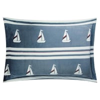 مفرش شتوي مخمل مفرد ونص 4 قطع - تالورا - رمادي