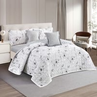 مفرش صيفي مزدوج مضغوط 6 فطع - حشوة خفيفة - ستيلارا...