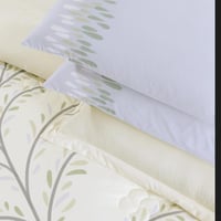 مفرش صيفي مزدوج 10 قطع - ريفيرا - سكري غامق