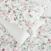 مفرش قطن صيفي مفرد ونص ٤ قطع - نولين - لؤلؤي