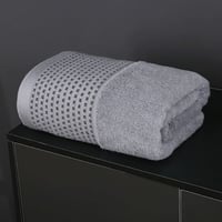 منشفة قطن بامبو مقاس كبير - رصاصي