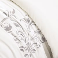 مفرش قطن مطرز حشوة متحركة صيفي مزدوج 9 قطع - لينوف...