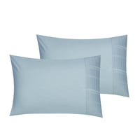 مفرش صيفي مزدوج 6 قطع جاكار ناعم - نوريا - رصاصي