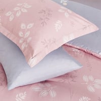 مفرش صيفي مفرد ونص 4 قطع - اليساندرا - زهري - رماد...