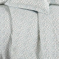 مفرش قطن صيفي مزدوج 8 قطع - زافيرا -سكري - ازرق