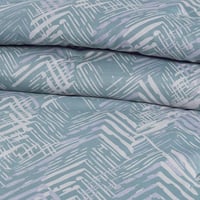 مفرش صيفي مفرد ونص 4 قطع - ليتون -اخضر - ابيض