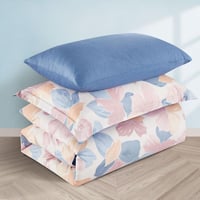 مفرش قطن صيفي مفرد ونص 4 قطع - فاليريا - كريمي - ك...