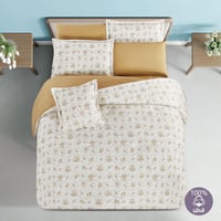 مفرش قطن صيفي مقاس كوين 8 قطع - نوفارين - كريمي -...