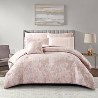 مفرش صيفي مزدوج تنسيل قطن 300 غرزة + مخدة هدية