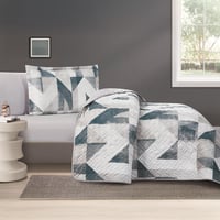 مفرش صيفي مفرد ونص حشوة مضغوطه 4 قطع - افروديت - ر...