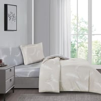 مفرش قطن صيفي مفرد ونص 4 قطع - فاليريا - بيج فاتح...