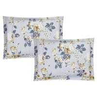 مفرش صيفي مزدوج 6 قطع - كاليندا - رصاصي - رمادي