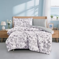 مفرش صيفي مفرد ونص 4 قطع - متعدد الألوان