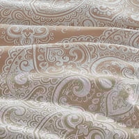 مفرش صيفي فاخر مزدوج جاكار مطرز 12 قطعة – لوتشيني...