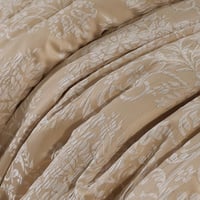 مفرش صيفي فاخر مزدوج جاكار مطرز 12 قطعة – كاسيانا...