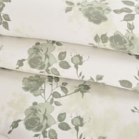 مفرش قطن صيفي مفرد ونص 4 قطع - فاليريا - بيج فاتح...