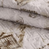 مفرش صيفي مفرد ونص حشوة مضغوطه 4 قطع - افروديت - ا...