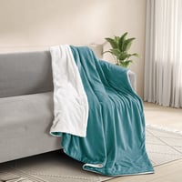 بطانية مخمل وفرو ماريو 200 × 230 - متعدد الألوان